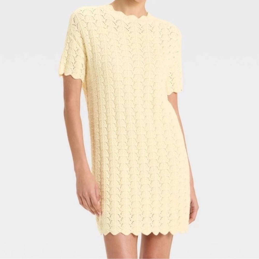 NWT A New Day Crochet Mini Dress